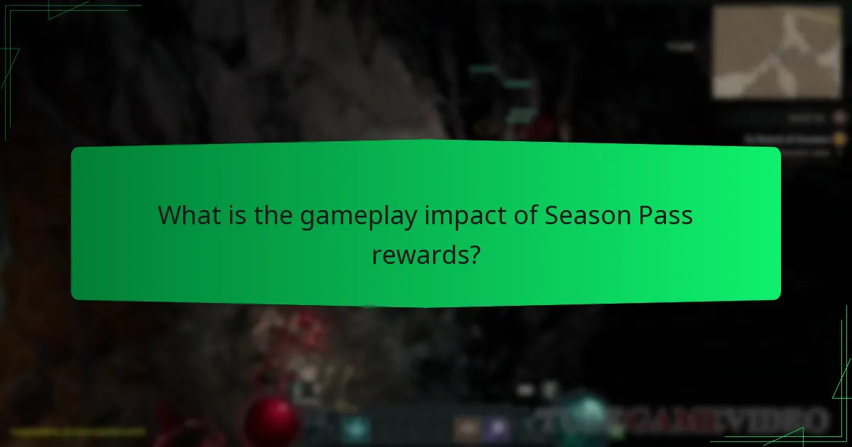 What is the gameplay impact of Season Pass rewards?
